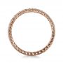 14k Rose Gold 14k Rose Gold Diamond Women's Anniversary Band - Front View -  1301 - Thumbnail