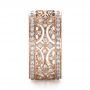 18k Rose Gold 18k Rose Gold Diamond Women's Anniversary Band - Side View -  1301 - Thumbnail