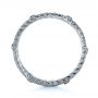 18k White Gold Diamond Women's Anniversary Band - Front View -  1300 - Thumbnail