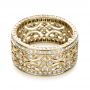 14k Yellow Gold 14k Yellow Gold Diamond Women's Anniversary Band - Flat View -  1301 - Thumbnail