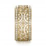 14k Yellow Gold 14k Yellow Gold Diamond Women's Anniversary Band - Side View -  1301 - Thumbnail
