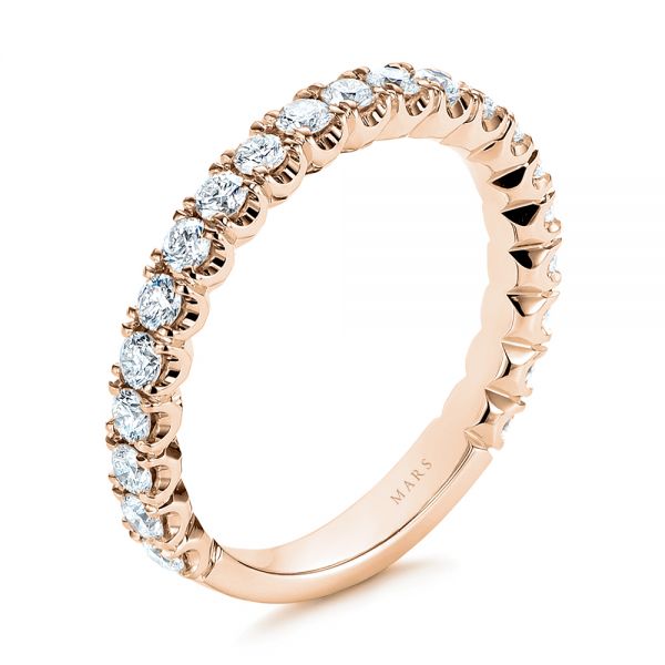 Diamond Women's Wedding Band - Image