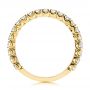 14k Yellow Gold 14k Yellow Gold Diamond Women's Wedding Band - Front View -  105321 - Thumbnail