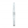 18k White Gold 18k White Gold Eternity Baguette Diamond Wedding Band - Side View -  101868 - Thumbnail