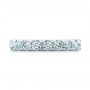  Platinum Platinum Eternity Diamond Wedding Band - Top View -  107264 - Thumbnail