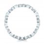  Platinum Platinum Floral Diamond Stackable Eternity Band - Front View -  101909 - Thumbnail