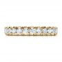 18k Yellow Gold 18k Yellow Gold French Cut Diamond Eternity Band - Top View -  100114 - Thumbnail