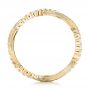 14k Yellow Gold 14k Yellow Gold Infinity Diamond Stackable Eternity Band - Front View -  101931 - Thumbnail