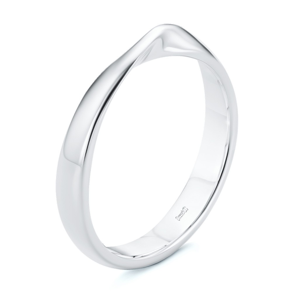 Infinity Petite Twist Wedding Band - Image