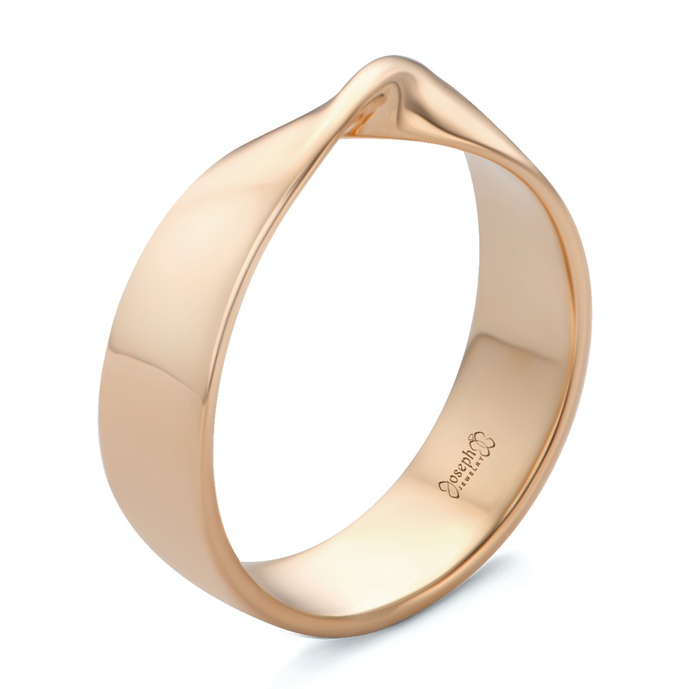 Infinity Twist Wedding Band - Image