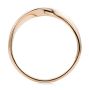 14k Rose Gold 14k Rose Gold Infinity Twist Wedding Band - Front View -  108037 - Thumbnail
