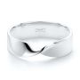  Platinum Platinum Infinity Twist Wedding Band - Flat View -  108037 - Thumbnail