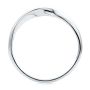  Platinum Platinum Infinity Twist Wedding Band - Front View -  108037 - Thumbnail