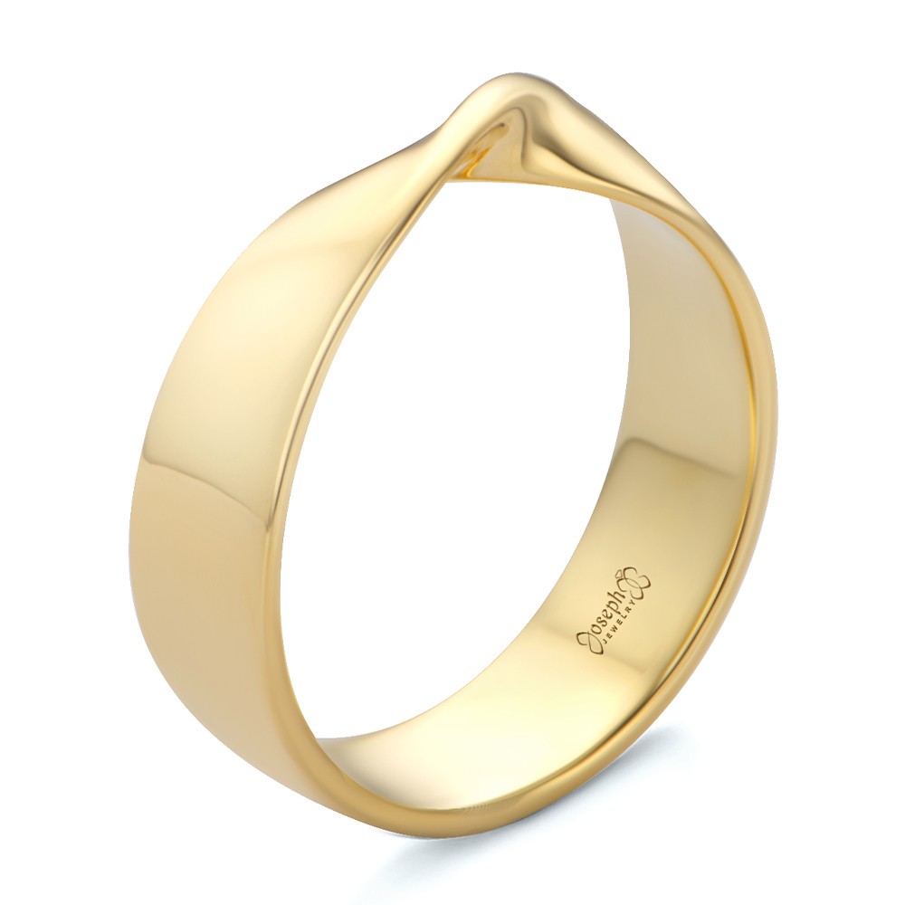 Infinity Twist Wedding Band - Image