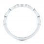  Platinum Platinum Marquise Diamond Wedding Band - Front View -  106660 - Thumbnail