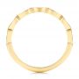 18k Yellow Gold Marquise Diamond Wedding Band - Front View -  106660 - Thumbnail