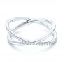  Platinum Platinum Orbit Eternity Diamond Band - Flat View -  103317 - Thumbnail