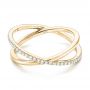 18k Yellow Gold 18k Yellow Gold Orbit Eternity Diamond Band - Flat View -  103317 - Thumbnail