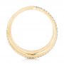 14k Yellow Gold 14k Yellow Gold Orbit Eternity Diamond Band - Front View -  103317 - Thumbnail