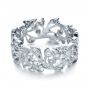  Platinum Platinum Organic Diamond Eternity Band - Flat View -  1227 - Thumbnail