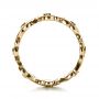 18k Yellow Gold 18k Yellow Gold Organic Diamond Eternity Band - Front View -  1227 - Thumbnail