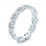Blue Sapphire Stackable Eternity Band