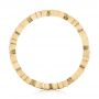 18k Yellow Gold 18k Yellow Gold Organic Diamond Stackable Eternity Band - Front View -  101929 - Thumbnail