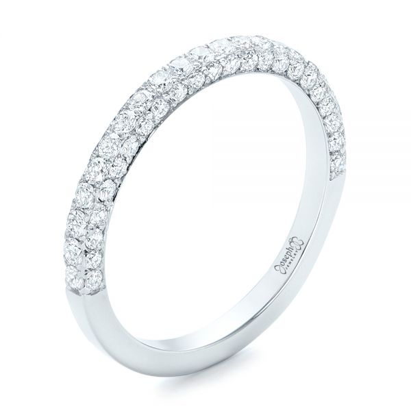 14K Pave Diamond Disk Ring | LUNESSA