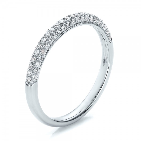 diamond pave ring wedding