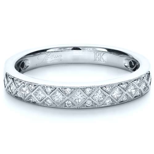 ... Women's Wedding Rings â€º Princess Cut Diamond Women's Wedding Band