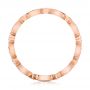 14k Rose Gold 14k Rose Gold Diamond Stackable Eternity Band - Front View -  101897 - Thumbnail