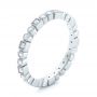  Platinum Platinum Diamond Stackable Eternity Band - Three-Quarter View -  101923 - Thumbnail