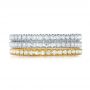  Platinum Platinum Diamond Stackable Eternity Band - Front View -  101927 - Thumbnail