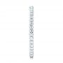 18k White Gold 18k White Gold Diamond Stackable Eternity Band - Side View -  101926 - Thumbnail