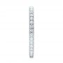  Platinum Platinum Diamond Stackable Eternity Band - Side View -  101927 - Thumbnail