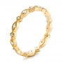 14k Yellow Gold 14k Yellow Gold Diamond Stackable Eternity Band - Three-Quarter View -  101897 - Thumbnail