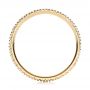 18k Yellow Gold 18k Yellow Gold Diamond Stackable Eternity Band - Front View -  101927 - Thumbnail