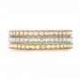 14k Yellow Gold 14k Yellow Gold Diamond Stackable Eternity Band - Front View -  101927 - Thumbnail