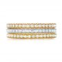 18k Yellow Gold 18k Yellow Gold Diamond Stackable Eternity Band - Front View -  101927 - Thumbnail