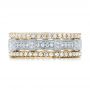14k Yellow Gold 14k Yellow Gold Diamond Stackable Eternity Band - Front View -  101926 - Thumbnail