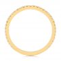 18k Yellow Gold 18k Yellow Gold Diamond Wedding Band - Front View -  105769 - Thumbnail