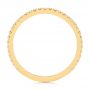 14k Yellow Gold 14k Yellow Gold Diamond Wedding Band - Front View -  105769 - Thumbnail