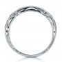 Sapphire Wedding Band With Matching Engagement Ring - Kirk Kara - Front View -  1457 - Thumbnail