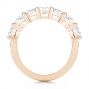 14k Rose Gold 14k Rose Gold Seven Stone Diamond Wedding Ring - Front View -  107287 - Thumbnail