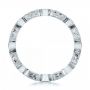 18k White Gold Stackable Diamond Eternity Band - Front View -  101875 - Thumbnail