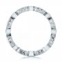 18k White Gold Stackable Diamond Eternity Band - Front View -  101875 - Thumbnail