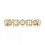 14k Yellow Gold 14k Yellow Gold Stackable Diamond Eternity Band - Top View -  101875 - Thumbnail