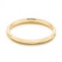 18k Yellow Gold 18k Yellow Gold Stackable Geometric Wedding Band - Flat View -  105334 - Thumbnail