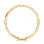 18k Yellow Gold 18k Yellow Gold Stackable Geometric Wedding Band - Front View -  105334 - Thumbnail