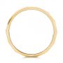 18k Yellow Gold 18k Yellow Gold Stackable Geometric Wedding Band - Front View -  105334 - Thumbnail